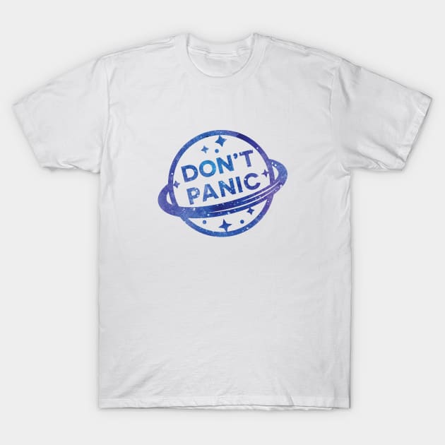 Don't Panic T-Shirt by swissette